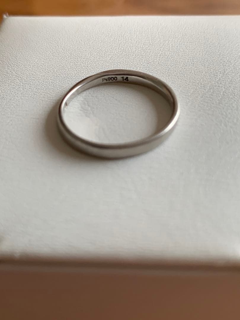 プラチナ900 リング 2個セット 14号　5号