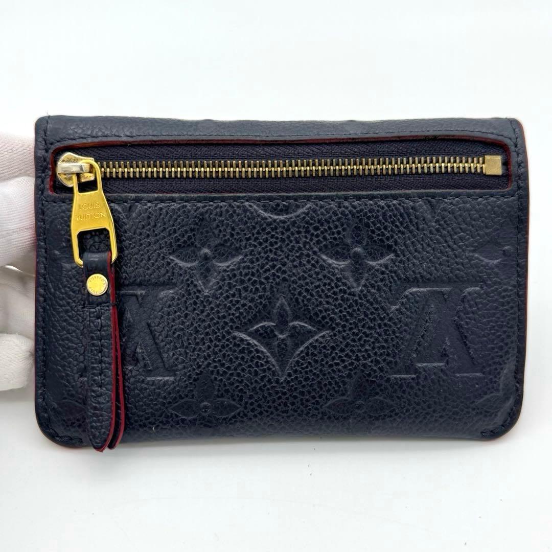 ルイヴィトン ポシェット クレ モノグラム アンプラント マリーヌルージュ