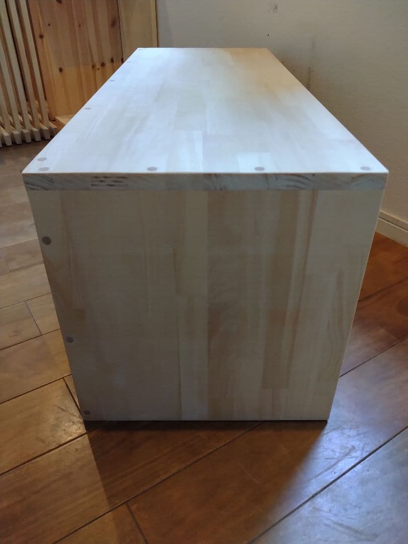 木製　ハンドメイド　オーダー　コの字　棚　シェルフ　水槽台　テレビ台　ラック