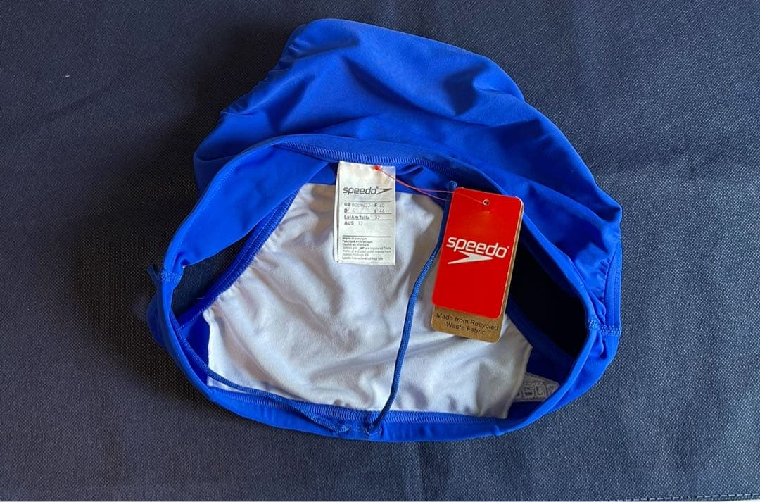 Speedo 競パン 青 32