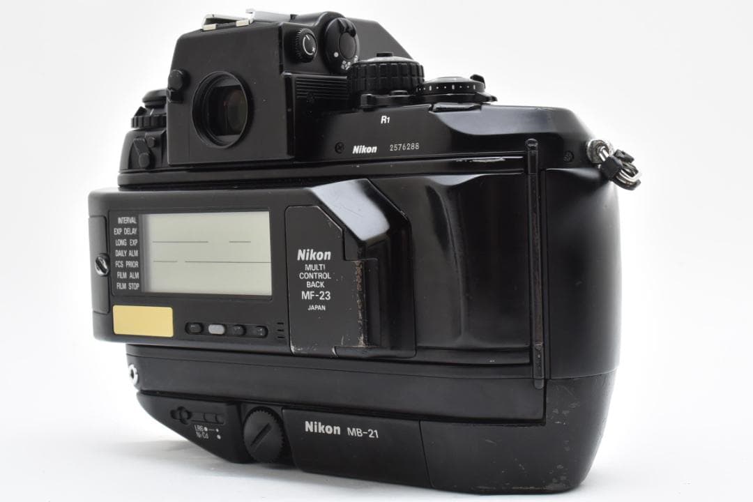 Nikon F4S DP-20＋MF-23 取説付 動作良好 BL点灯 1100