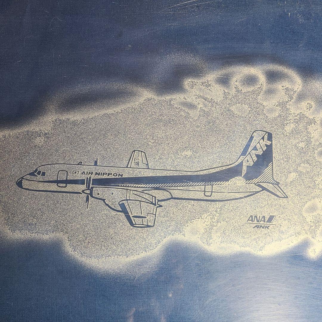 【希少放出品】 YS-11 窓 記念パネル　ANA  ANK  航空機取り外し