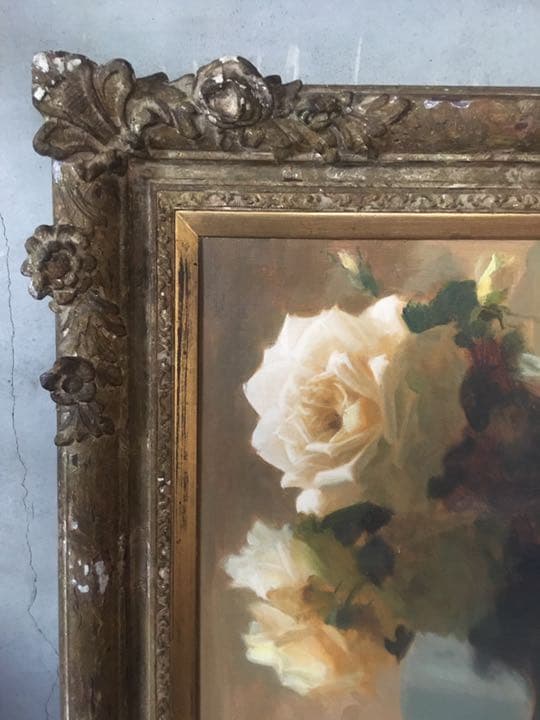 [原画] F10号 油絵 額付き 絵画