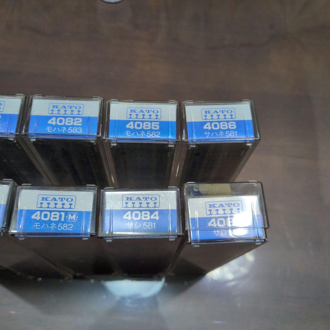 Nゲージ KATO モハネ582 4080 〜4086