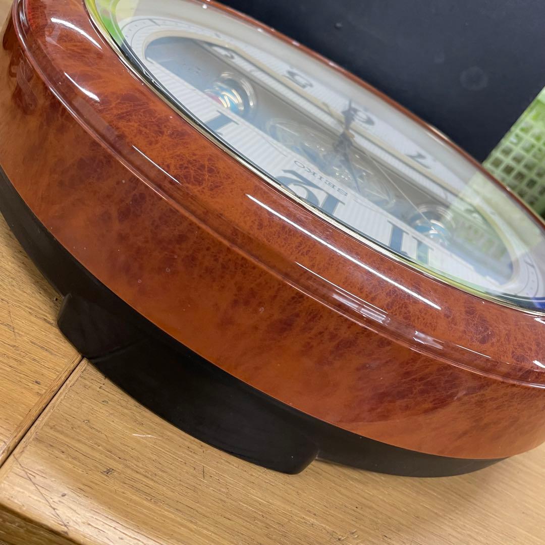 動作品 SEIKO からくり時計 RE559H 掛時計