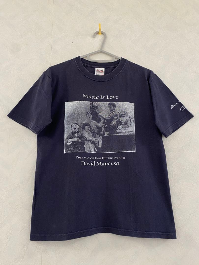Music Is Love David Mancuso Tシャツ YOUTH L