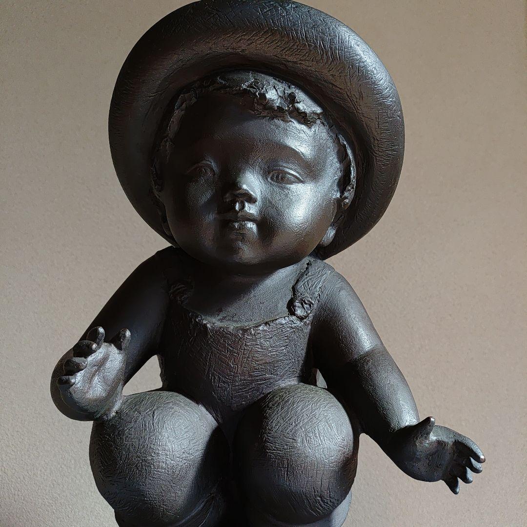 玉野勢三　「水辺」AP版　高さ34cm 重さ12kg 　ブロンズ製