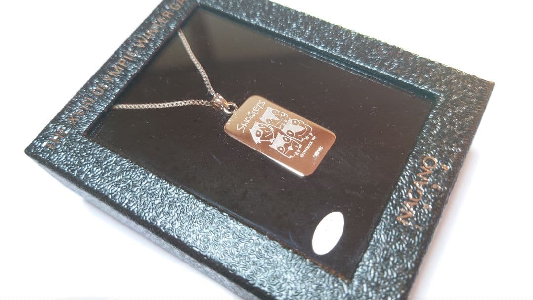 長野オリンピック　1998 グッズ　シルバー925ネックレス 2個セット