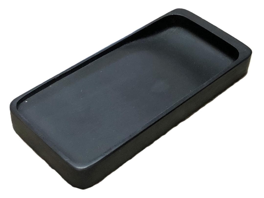 【 花丸蒔絵硯箱 蔵出未使用品 】　平安揚光堂造之　共箱付　昭和前期