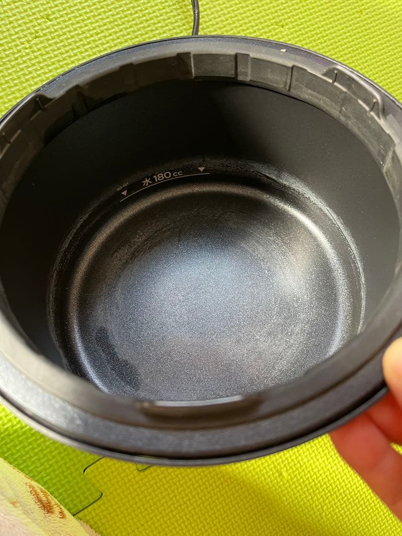 バルミューダ ザ ゴハン 3合炊き電気炊飯器 K03A-BK