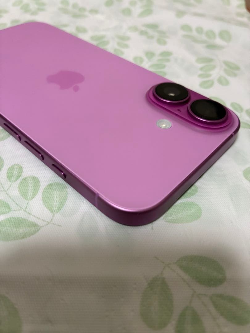 ⌘haru⌘ iPhone16 128GB SiMフリー ピンク