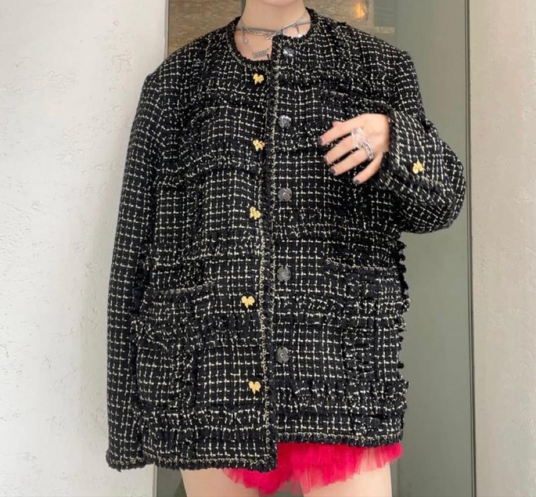 VIVIANO ツイードジャケット定価13万