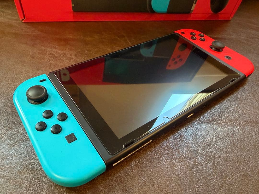 【おまけ付き】Nintendo Switch 本体 青/赤/オレンジ/紫