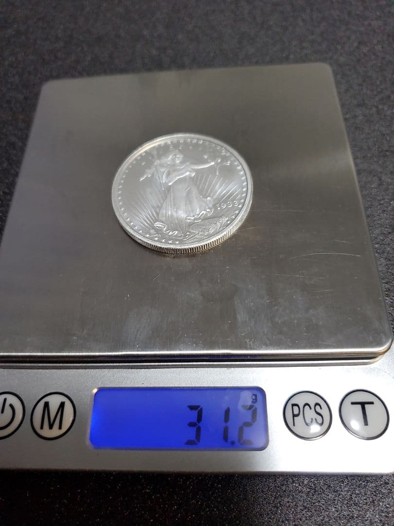 メ*り様 「セント•ゴーデンス」純銀1オンスメダル