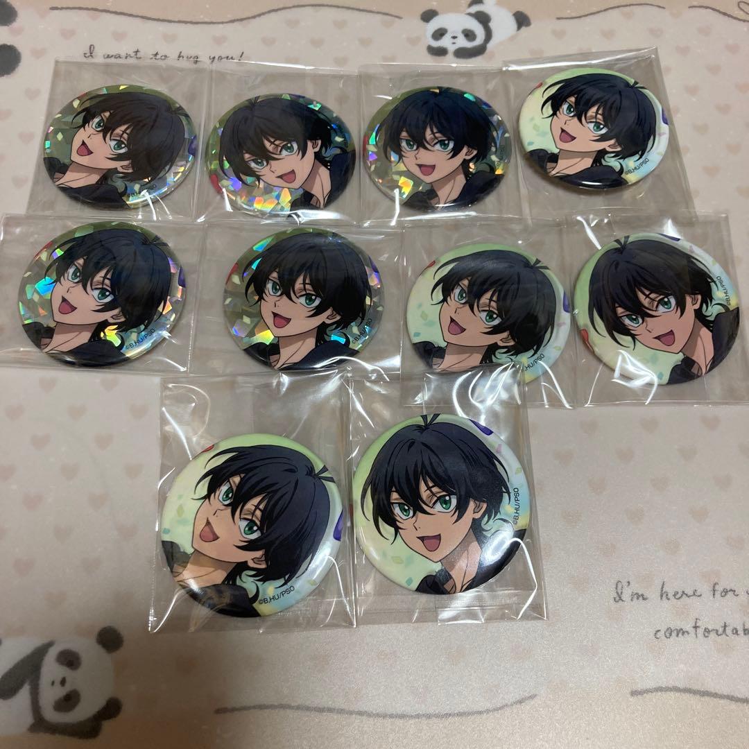 エスケーエイト　実也　缶バッジ、硬質ケースセット　纏め