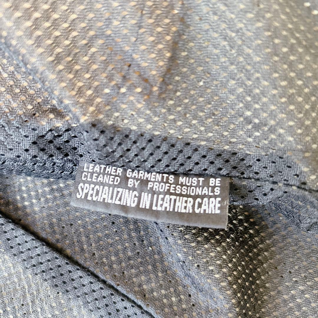 美品 ハーレーダビッドソン レザージャケット シングルライダース パンチング L