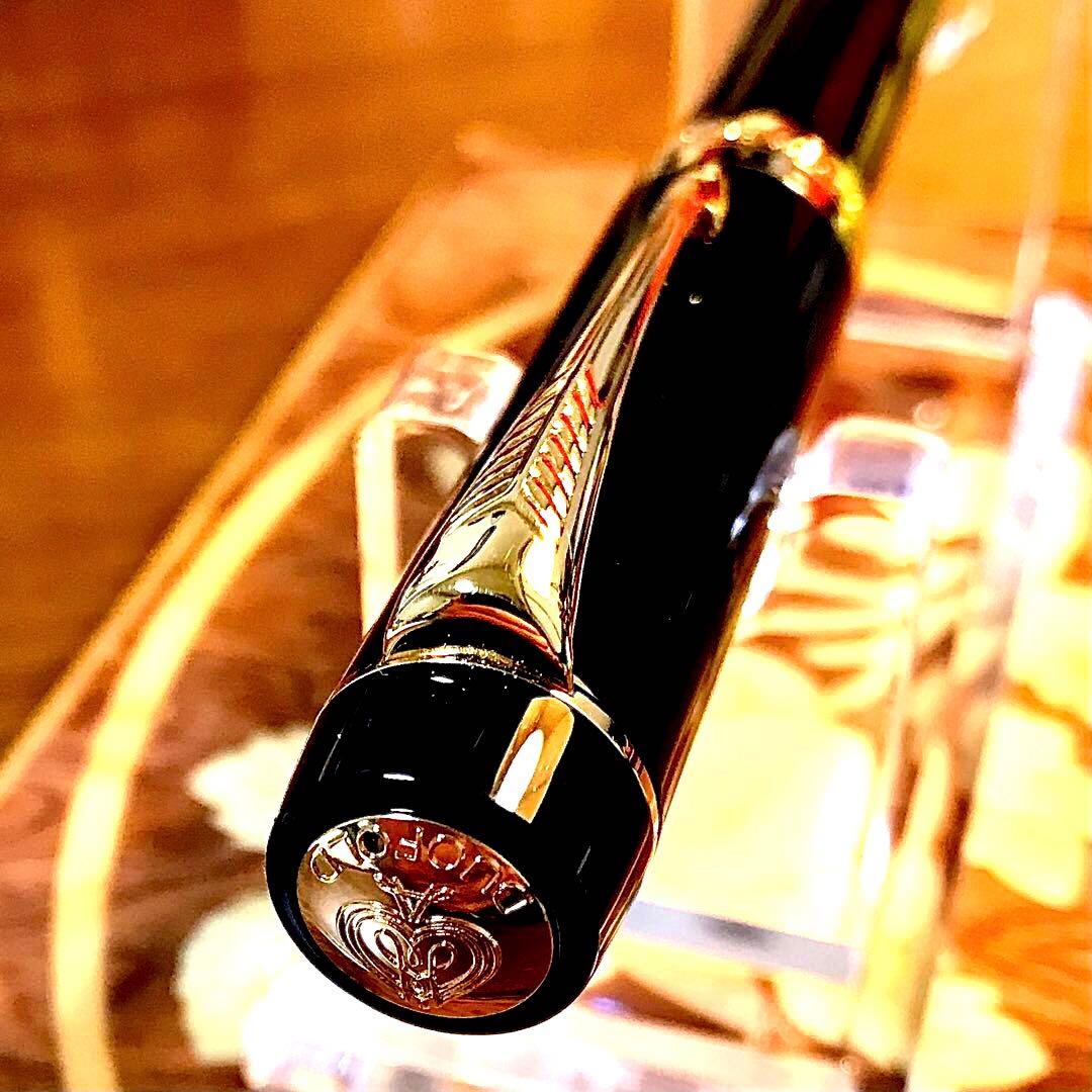 ☆ほぼ新品☆美しいパーカー万年筆デュオフォールドブラックセンテニアルGT(Ｆ)