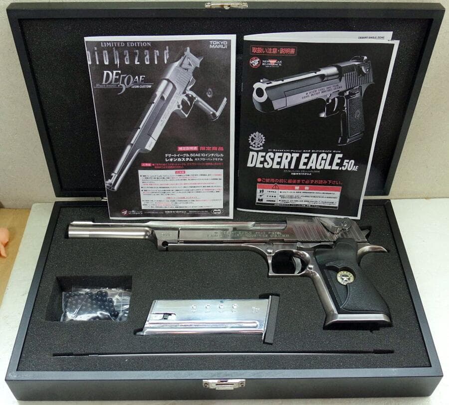 東京マルイ バイオハザード デザートイーグル50AE 10inchレオンカスタム