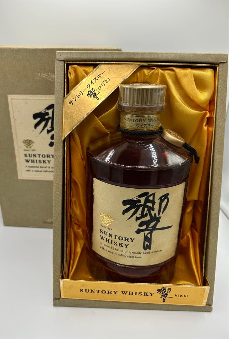 SUNTORYサントリー 響 旧ボトル　SH-01 金キャップ