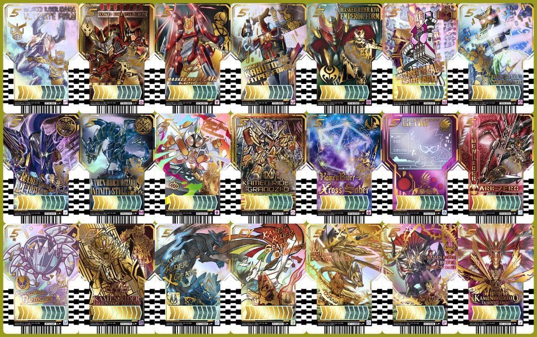 ライドケミートレカ パラレルレア 21枚 ばら売り可 仮面ライダーガッチャード