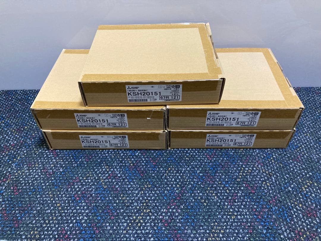 ⑤ 誘導灯　KSH20151 B級BL型片面型 5個セット　本体のみ