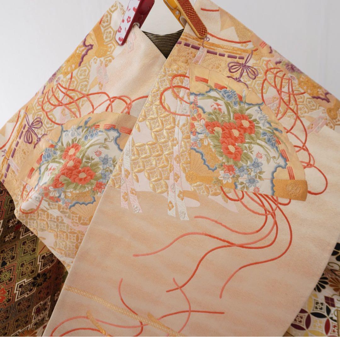 振袖　フルセット　5点セット382 F すべて正絹