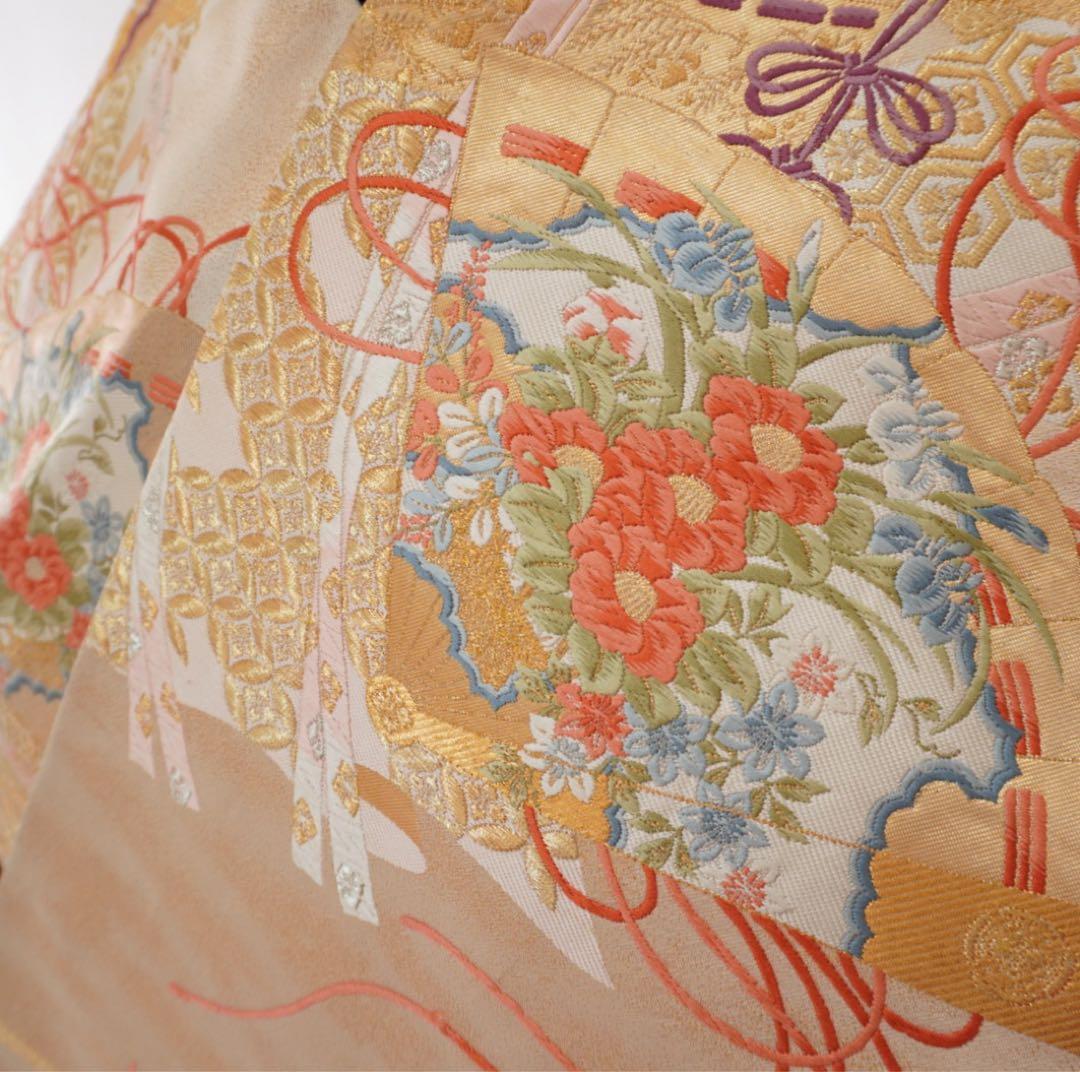 振袖　フルセット　5点セット382 F すべて正絹