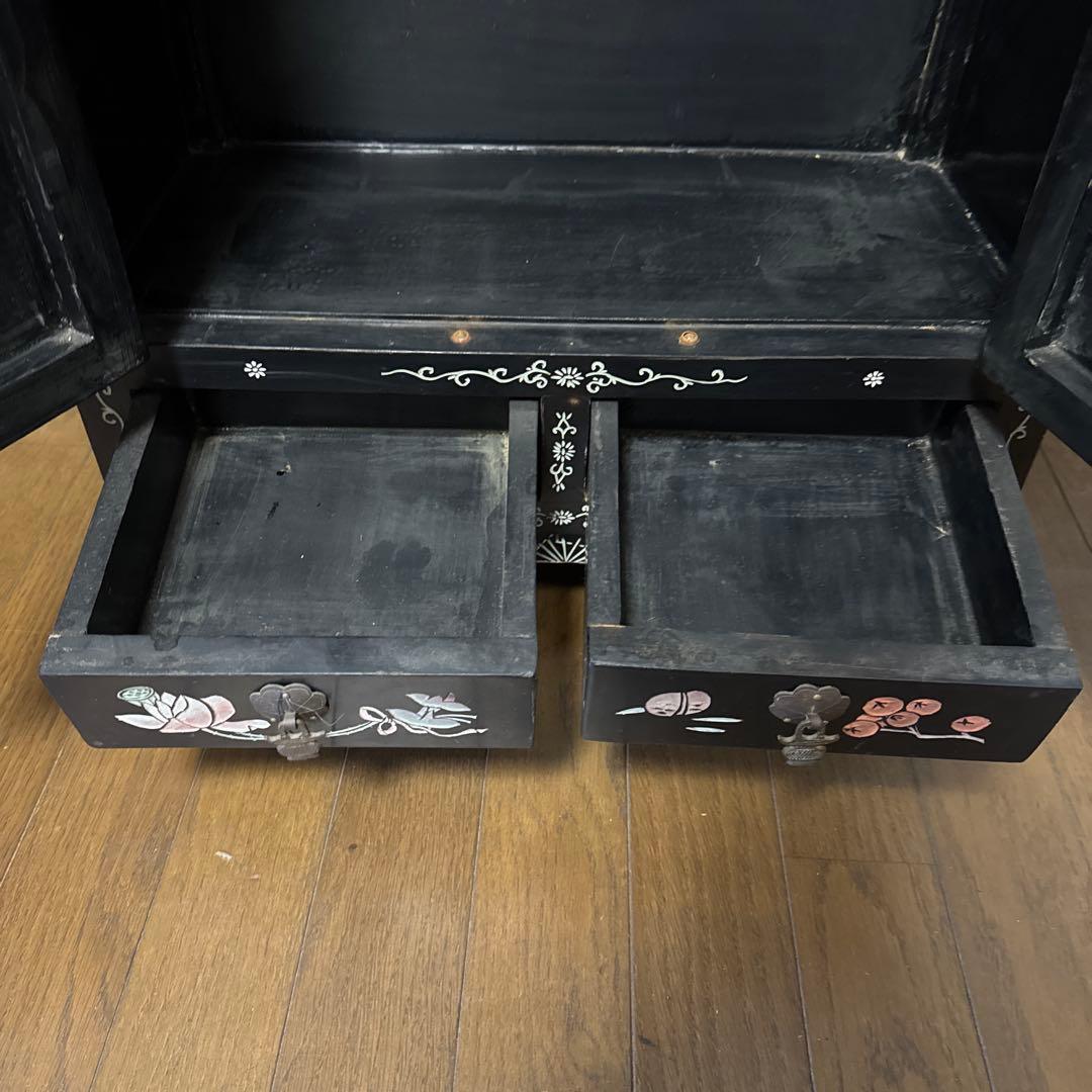 中国家具 キャビネット アンティーク家具