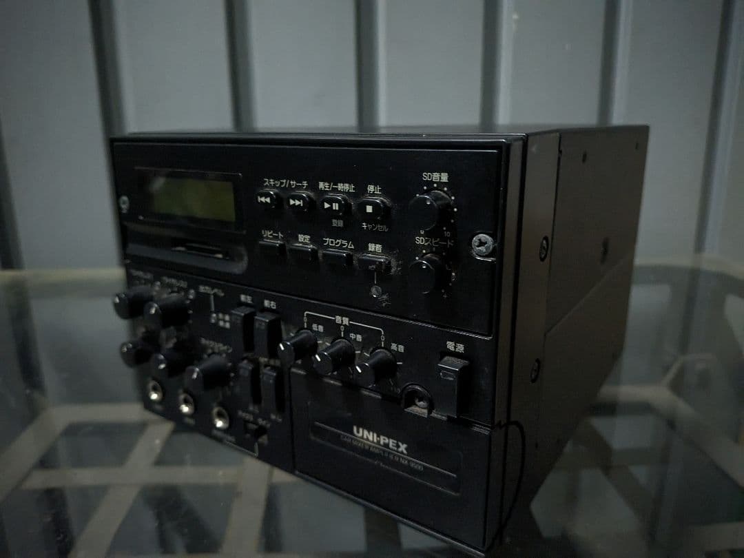 UNI-PEX 150W 車載用アンプ スピーカー フルセット選挙カー·宣伝カー