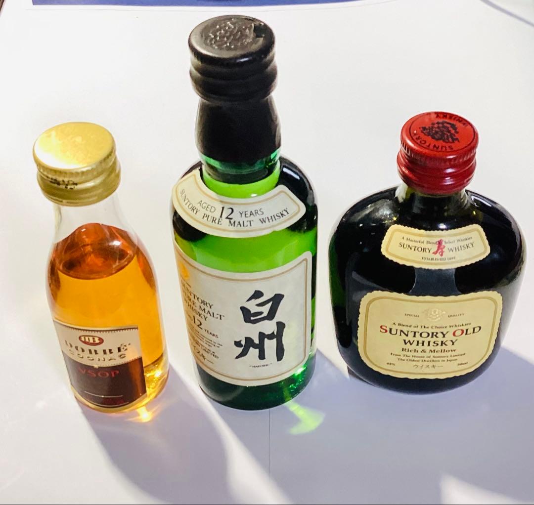 【未開封】白州12年ミニボトル50ml等セット