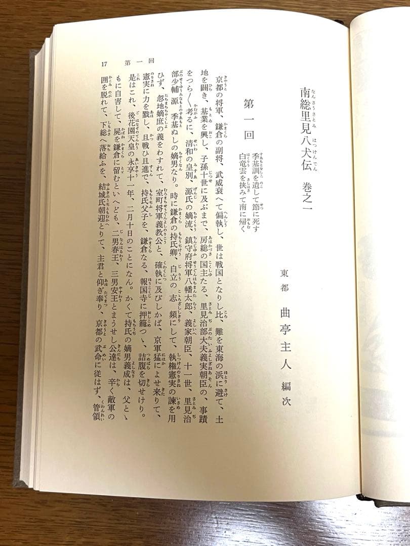 南総里見八犬伝 全10巻【岩波書店版:全て初版】