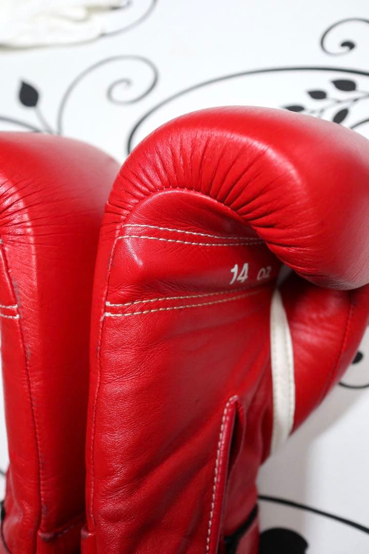Winning ボクシンググローブ 14oz/レッド/中古品