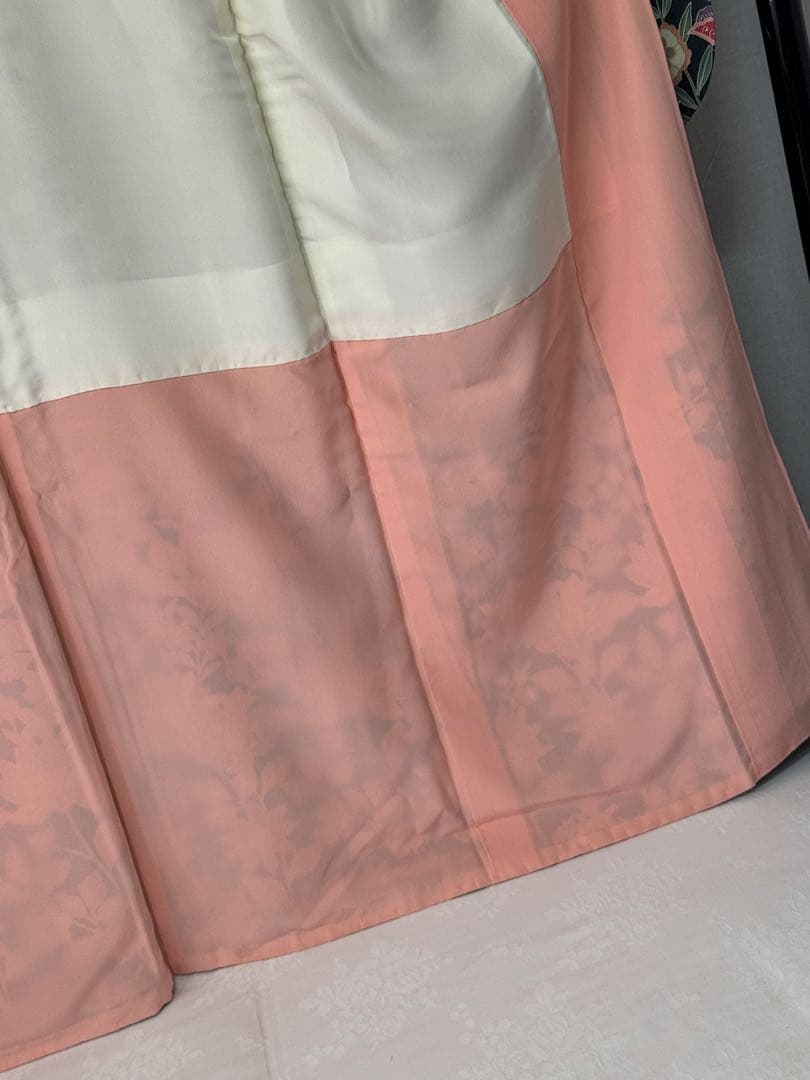 [美品] 振袖　正絹　縮緬　成人式　灰色　グレー　礼装　結婚式　高身長　パステル