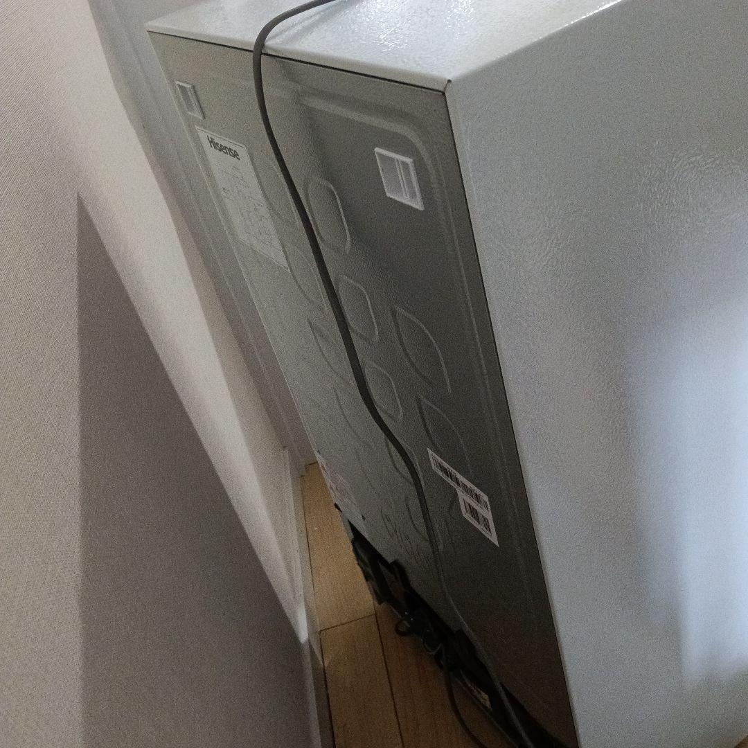 Hisense 2ドア冷蔵庫 ホワイト　省エネ