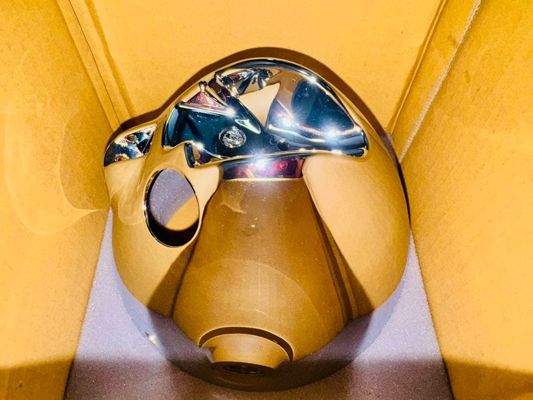 w650 純正ヘッドライトカバー クローム