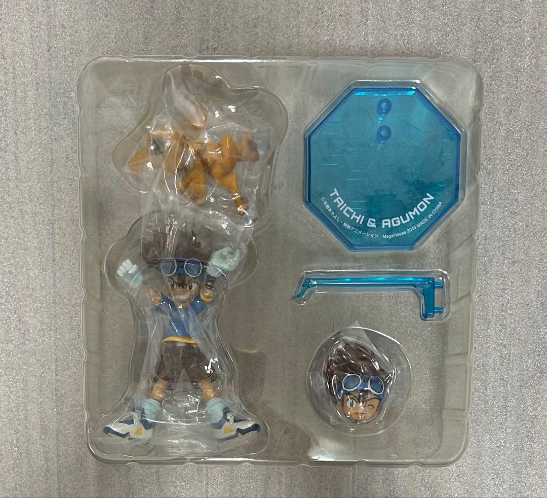 デジモンアドベンチャー フィギュア G.E.M. 八神太一＆アグモン