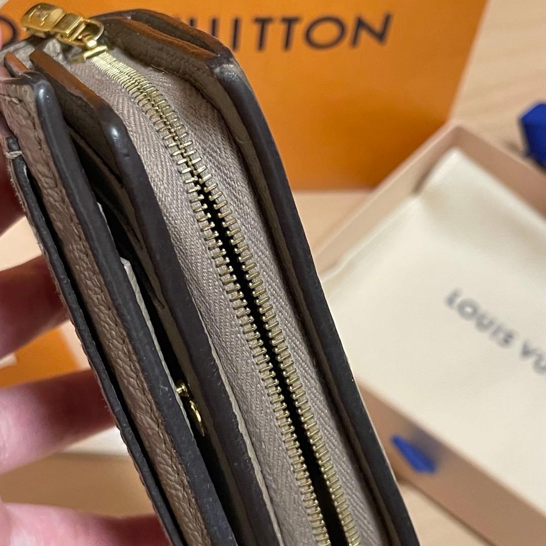 【訳あり】　LOUIS VUITTON　ルイヴィトン　ポルトフォイユ・クレア