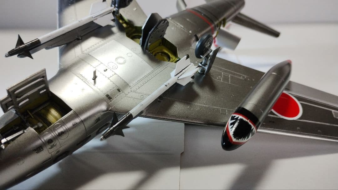 プラモデル完成機　1/48　航空自衛隊 F-86F-40 セイバー