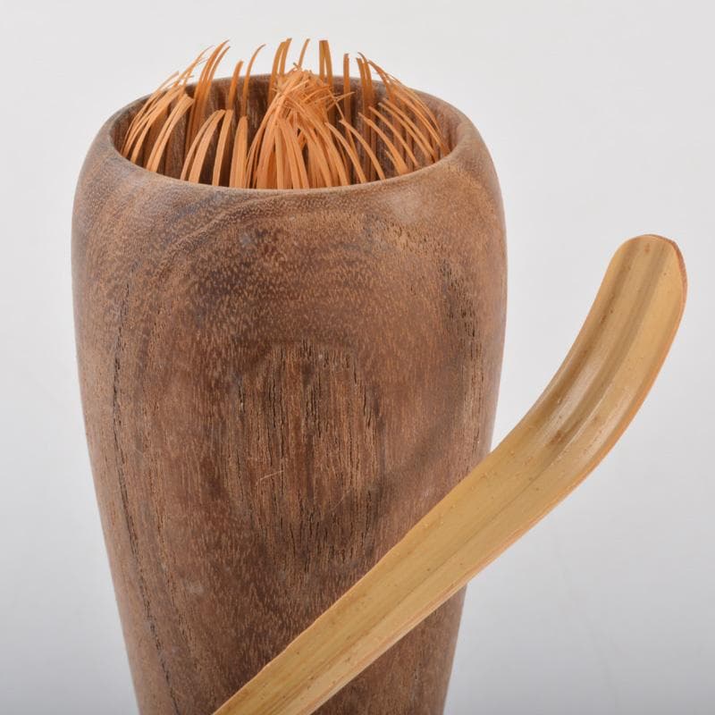 茶道具　茶箱　平安春峰作　振出　茶巾筒　茶碗など　七点　一式　V　6399