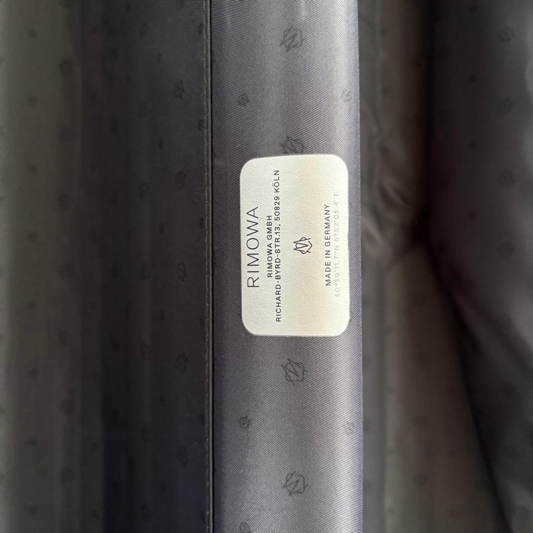 美品　RIMOWA ORIGINAL CHECK IN M キャリーケース　4輪