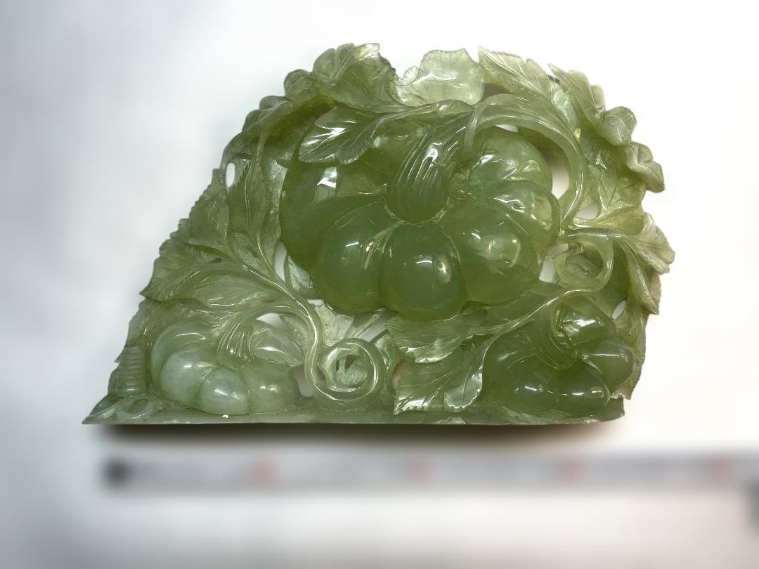 中国美術 中国古玩 天然玉石 砡製 オブジェ 唐物