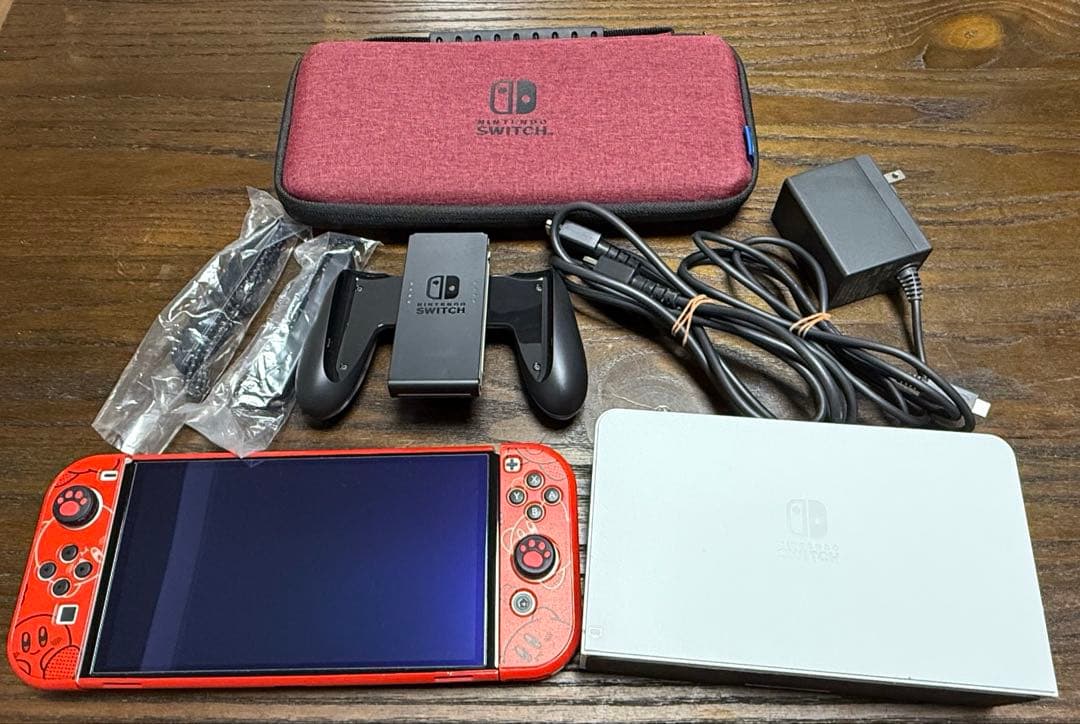 Nintendo Switch 有機ELモデル・ホワイト ★ケース・カバー付き