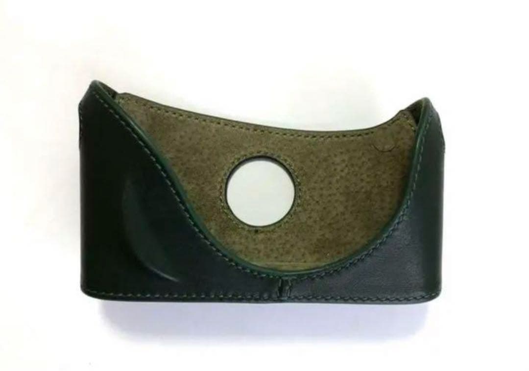 新品 イタリア製本革 カメラケース LEICA ライカ 初期M3用 緑