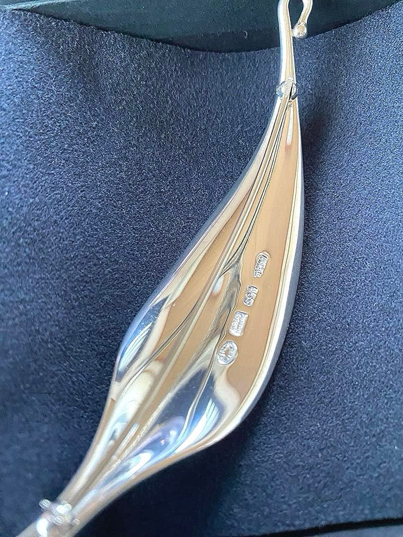 極美品プリュム羽ジョージジェンセンブローチ391TORUN