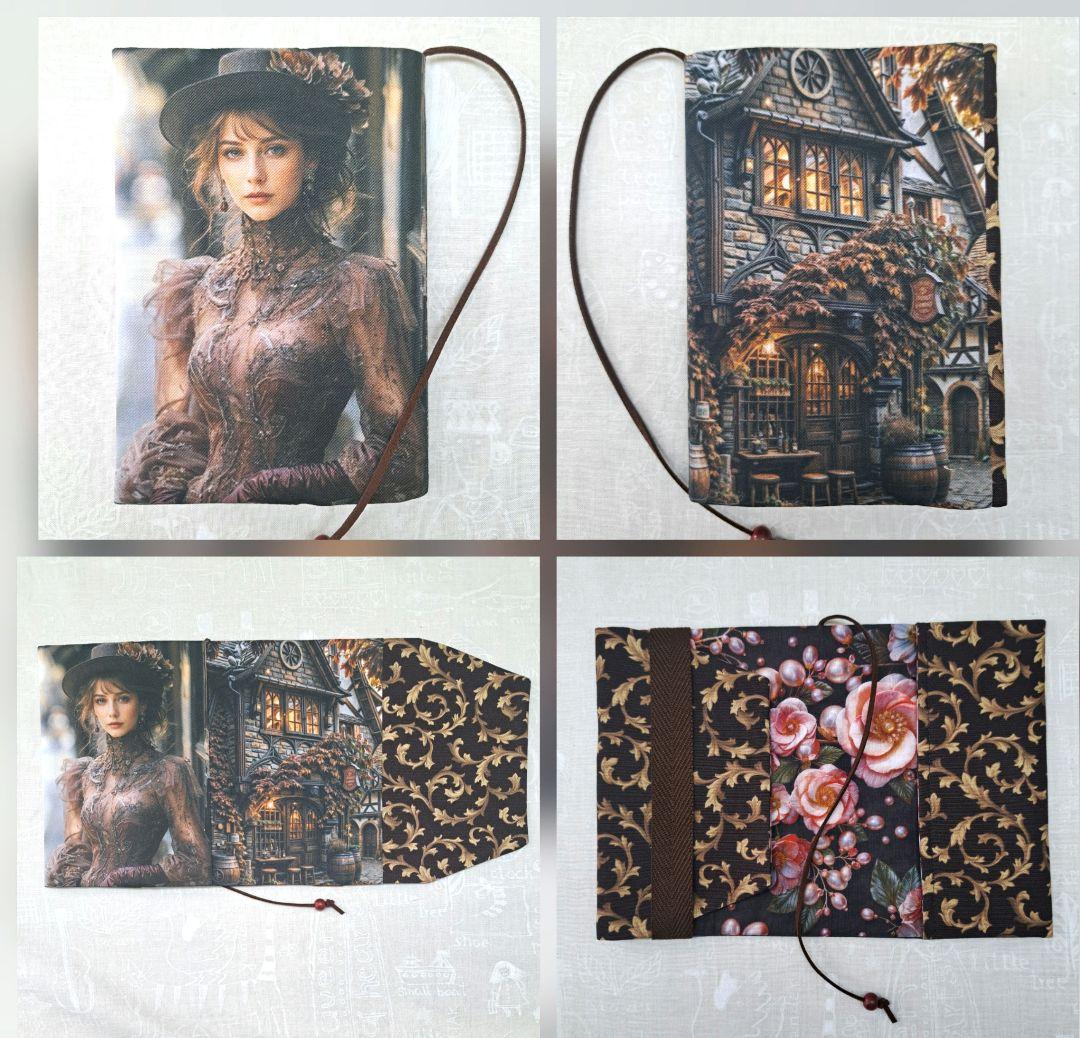 メモリー様㊲ブックカバー、ポーチ、ミニトート、ウォールポケット