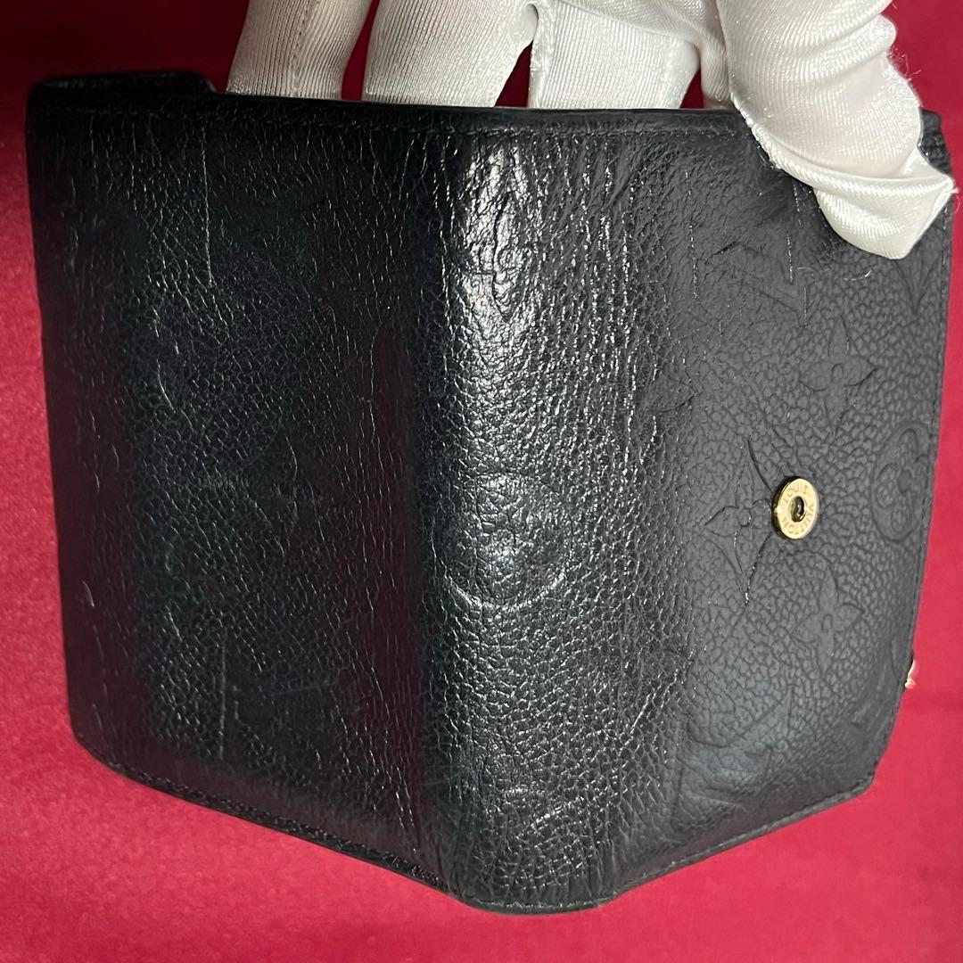 LOUIS VUITTON モノグラム　財布　ポルトフォイユ　ヴィクトリーヌ　黒