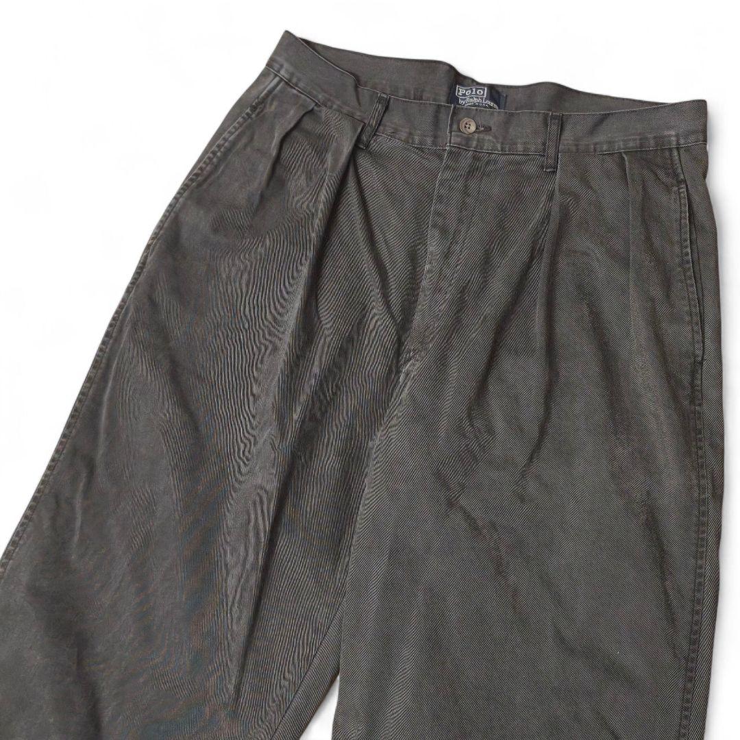 【希少品】 Polo by Ralph Lauren ポロチノ ツータックチノ