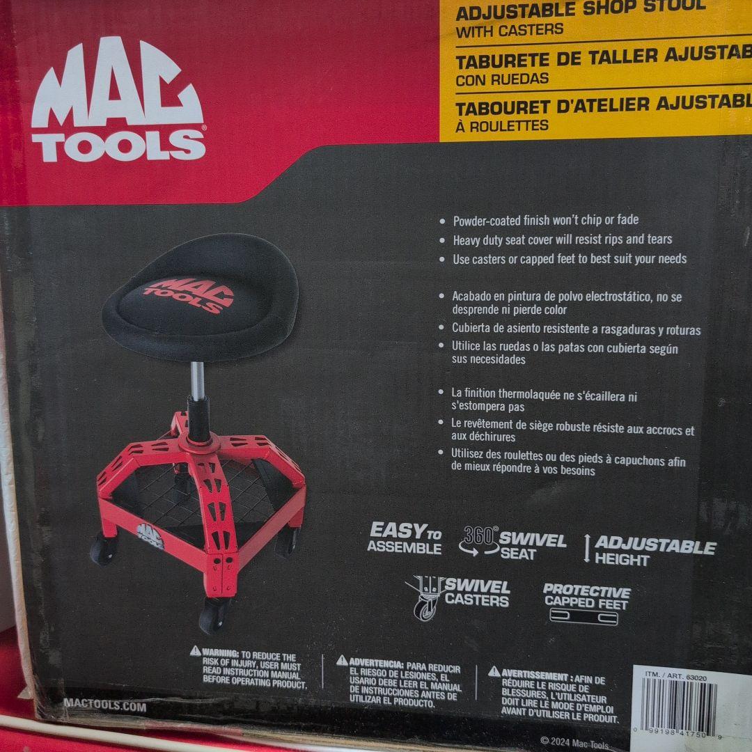 新品未開封　MAC TOOLS イス