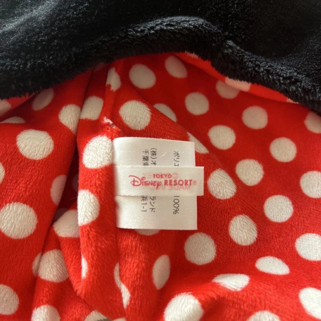 ディズニー　ミニー　マフラーキャップ ファンキャップ　手袋