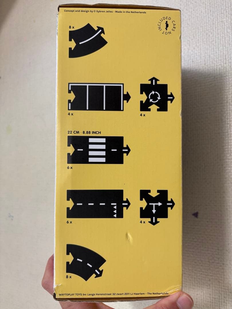 美品　waytoplay 40ピース道路セット